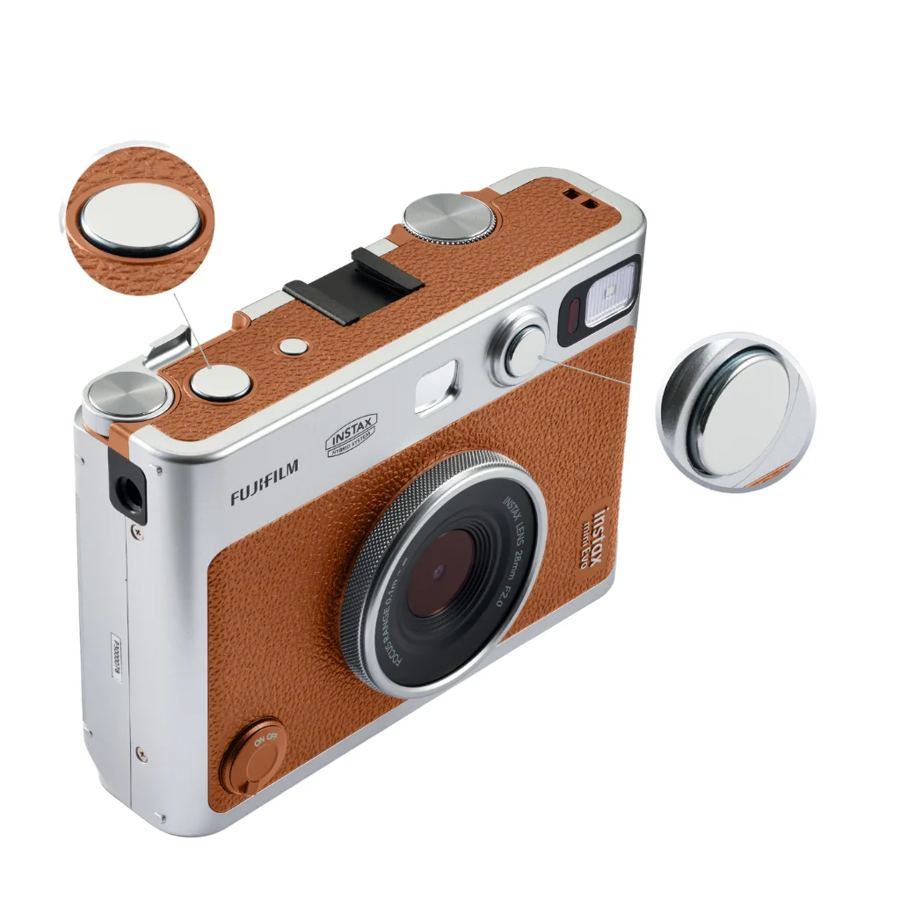 Instax Mini Evo brown view 3