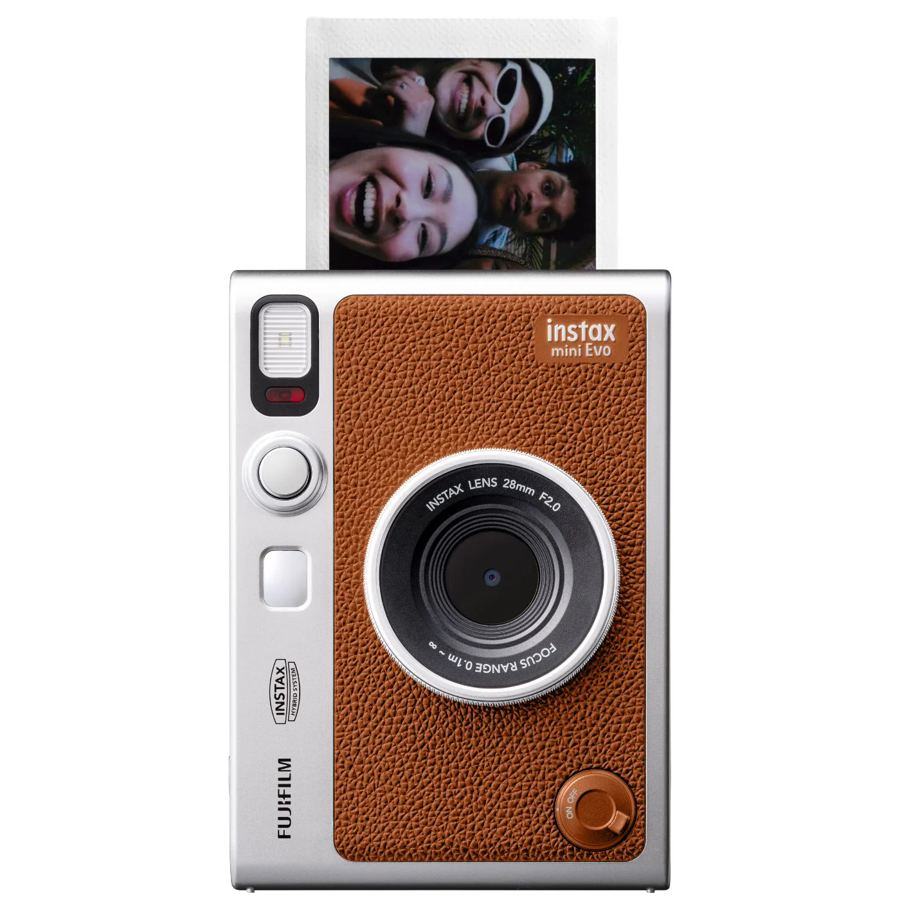 Instax Mini Evo brown view 10