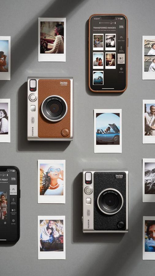 Instax Mini Evo brown view 12